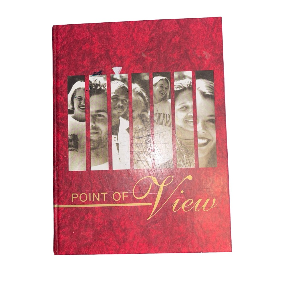 Gardner-Webb University 1996 Yearbook The Web Vol 62 Point of View Red Hardcover